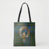 MacMillan Tartan & Badge Tote Bag (Voorkant)