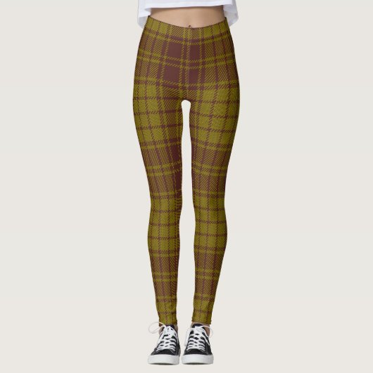 MacMillan Tartan Clan Pset Leggings (Voorkant)