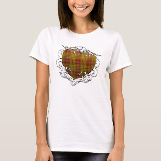 MacMillan Tartan Heart T-shirt (Voorkant)