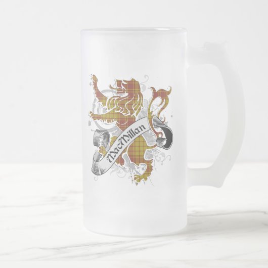 MacMillan Tartan Lion Matglas Bierpul (Rechts)