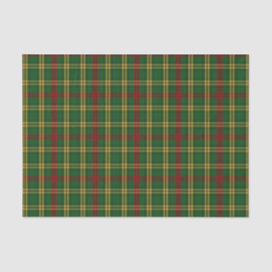 MacMillan Tartan Plaid Tissue Paper Tissuepapier (Voorkant)