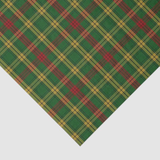 MacMillan Tartan Plaid Tissue Paper Tissuepapier (Detail)