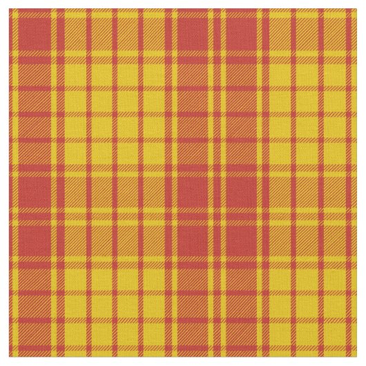 MacMillan Tartan Print Stof (Close Up)