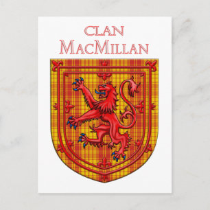 MacMillan Tartan Scottish Play Lion Rampant Briefkaart