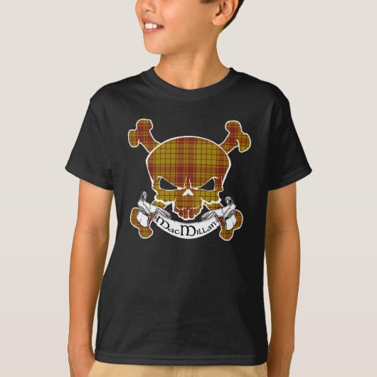 MacMillan Tartan Skull T-shirt (Voorkant)