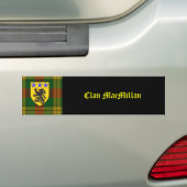 MacMillan Tartan Wapenlaag Bumpersticker (Op auto)