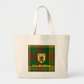 MacMillan Tartan Wapenlaag Grote Tote Bag (Voorkant)