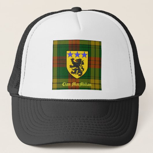 MacMillan Tartan Wapenlaag Trucker Pet (Voorkant)