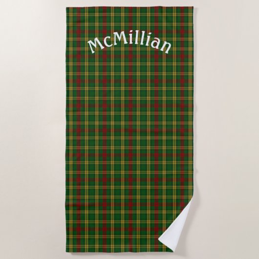 MacMillian Tartan Pset Beach Towel Strandlaken (Voorkant)