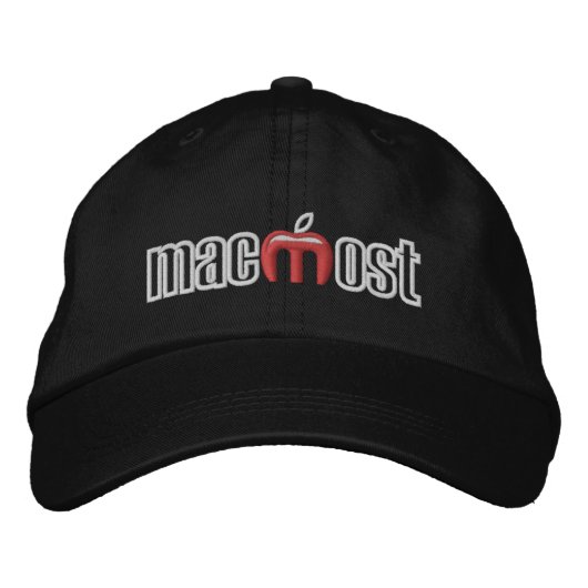 Macmost Baseball-Pet Geborduurde Pet (Voorkant)