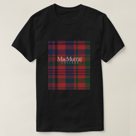 MacMurray College Tartan Klassiek T-shirt (Design voorkant)