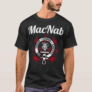 MacNab Clan Schotse naamplaat van wapenarsenaal ta T-shirt