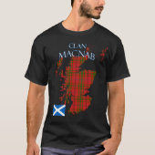 MacNab Scottish Clan Tartan Schotland T-shirt (Voorkant)