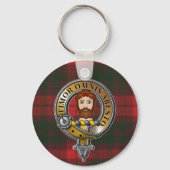 MacNab Tartan & Badge Sleutelhanger (Voorkant)