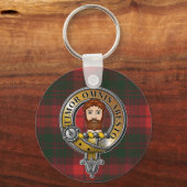 MacNab Tartan & Badge Sleutelhanger (Voorkant)