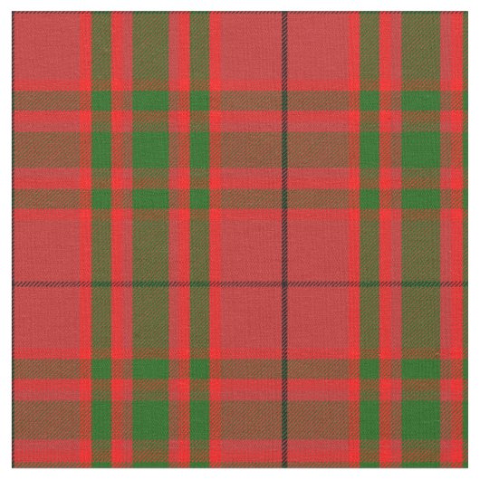 MacNab Tartan Print Stof (Close Up)
