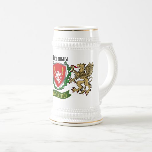 Macnamara Irish Shield Bierpul (Voorkant rechts)