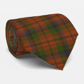 MacNaughton Clan Tartan Stropdas (Opgerold)
