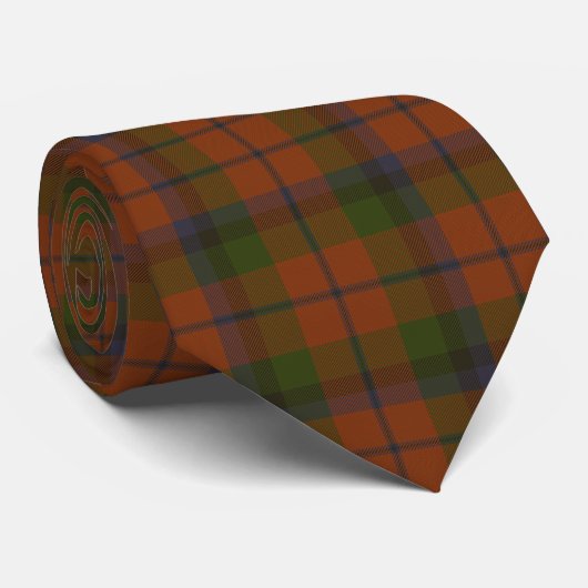 MacNaughton Clan Tartan Stropdas (Opgerold)