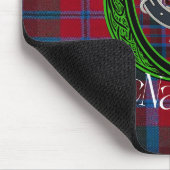 MacNaughton Scottish Clan Tartan & Crest Muismat (Hoek)