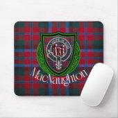 MacNaughton Scottish Clan Tartan & Crest Muismat (Met muis)