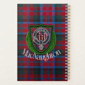 MacNaughton Scottish Clan Tartan & Crest Planner (Achterkant)