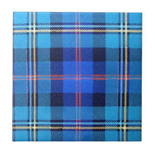 MACNAUGHTON SCOTTISH FAMILIY TARTAN TEGELTJE