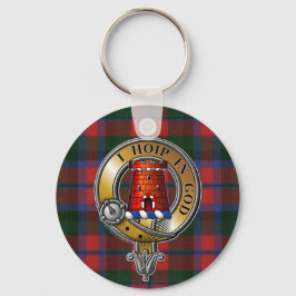 MacNaughton Tartan & Badge Sleutelhanger