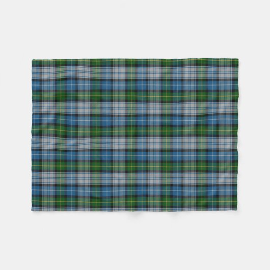 MacNeil Clan Tartan Pset Fleece Blanket (Voorkant (Horizontaal))