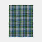 MacNeil Clan Tartan Pset Fleece Blanket (Voorkant)