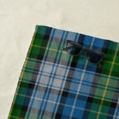 MacNeil Clan Tartan Pset Monogram Beach Towel Strandlaken (In situ)