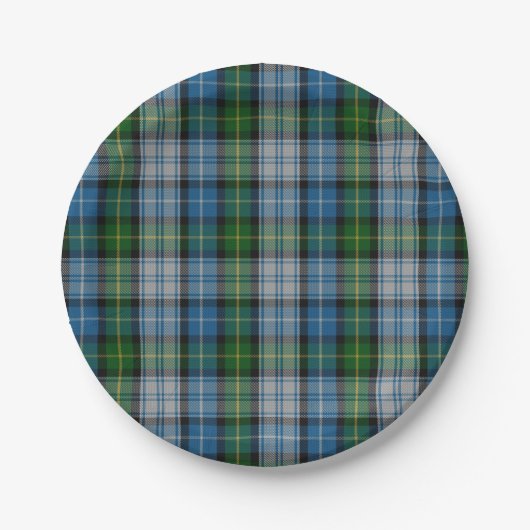 MacNeil Clan Tartan Pset Paper-Bord Papieren Bordje (Voorkant)