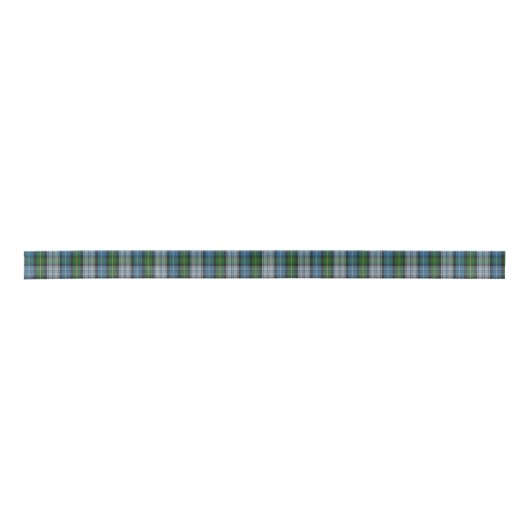MacNeil Clan Tartan Pset Ribbon Satijnen Lint (Voorkant)