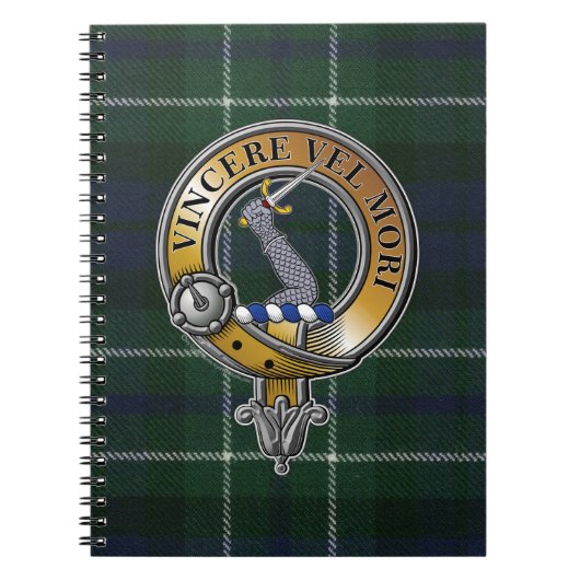 MacNeil Colonsay Tartan & Badge Notitieboek (Voorkant)
