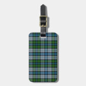 MacNeil/McNeil Clan Dress Tartan Bagagelabel (Voorkant verticaal)