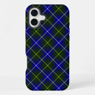 Macneil of Barra tartan blauw groen ruit iPhone 16 Plus Hoesje