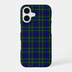 Macneil of Colonsay tartan blauwe groene ruit iPhone 16 Hoesje