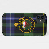 Macneil Scottish Crest en Tartan iPhone 5/5S hoesj Case-Mate iPhone Case (Achterkant (horizontaal))
