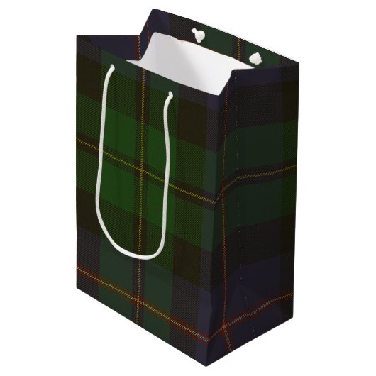 MacNeil Tartan Medium Cadeauzakje (Voorkant Gekanteld)