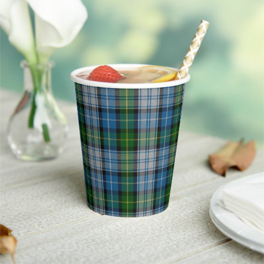 MacNeil Tartan Plaid Papieren bekers (Insitu)