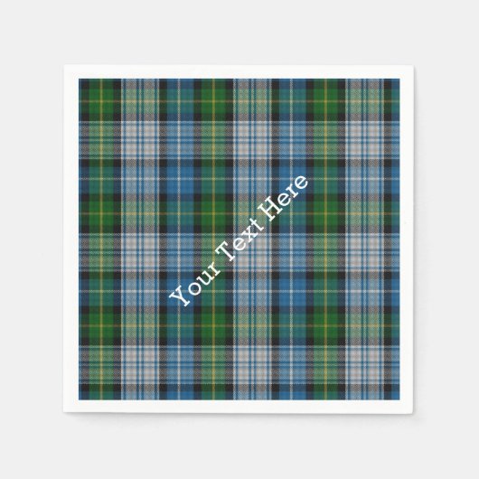 MacNeil Tartan Plaid Papieren servetten (Voorkant)