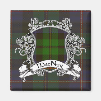 MacNeil Tartan Shield Magneet