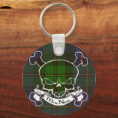 MacNeil Tartan Skull Sleutelhanger (Voorkant)
