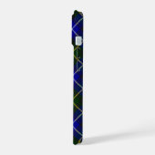 Macneil van Barra tartan blauw groen gelooid iPhone 15 Case (Linkerkant)