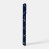 Macneil van Barra tartan blauw groen gelooid iPhone 15 Case (Rechterkant)