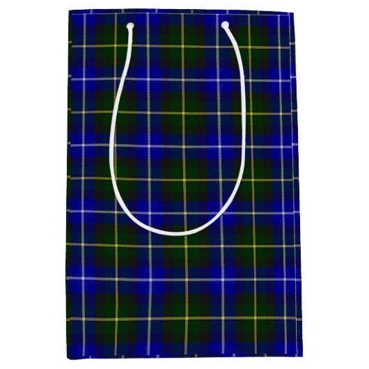 Macneil van Barra tartan blauw groen gelooid Medium Cadeauzakje (Voorkant)