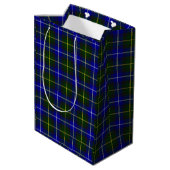 Macneil van Barra tartan blauw groen gelooid Medium Cadeauzakje (Achterkant Gekanteld)