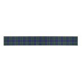 Macneil van Colonsay tartan blauw groen gelooid Grosgrain Lint (Voorkant)
