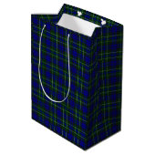 Macneil van Colonsay tartan blauw groen gelooid Medium Cadeauzakje (Achterkant Gekanteld)