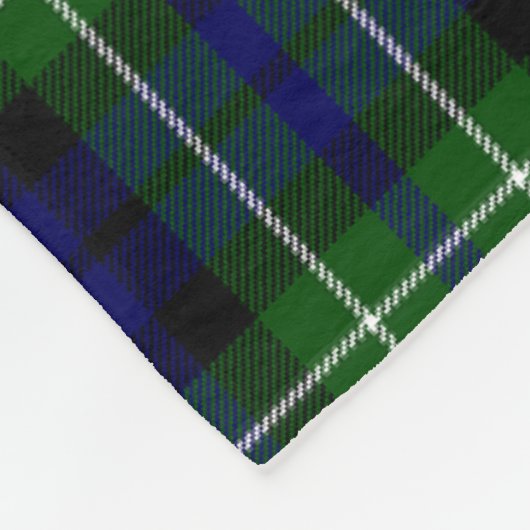 MacNeill van Colonsay Hunting Clan Badge Tartan Pl Fleece Deken (Hoek)